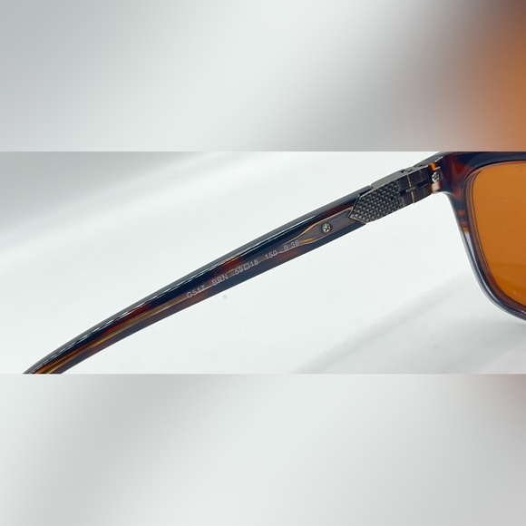 Geoffrey Beene G517 Brown Gray Gradient Square Sunglasses Frames Only - Picture 8 of 8